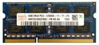 SAMSUNG or HYNIX 4GB DDR3 LAPTOP RAM 12800S