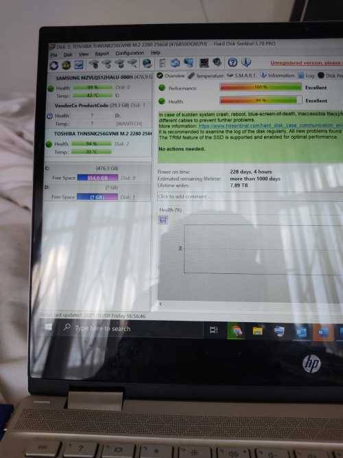 TOSHIBA 256gbGB m.2 sata SSD