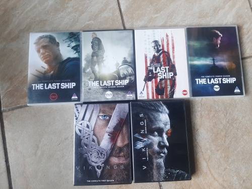 DVD Series - The Last Ship - S1 - S4 + Vikings - S1 - S2