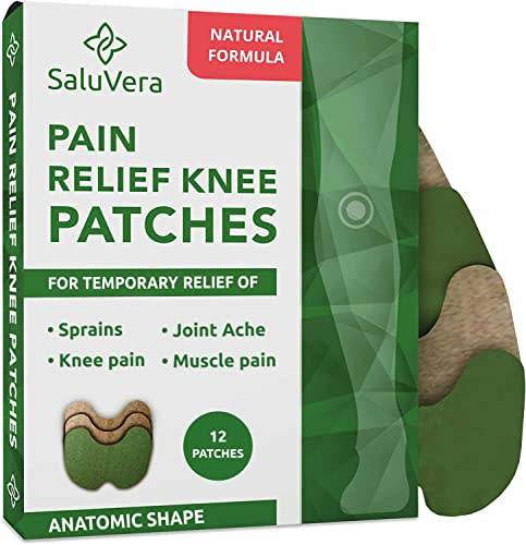 Pain relief knee patch