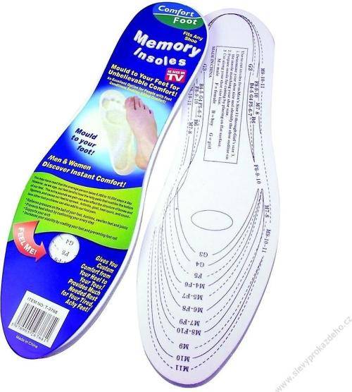 Memory foam insoles