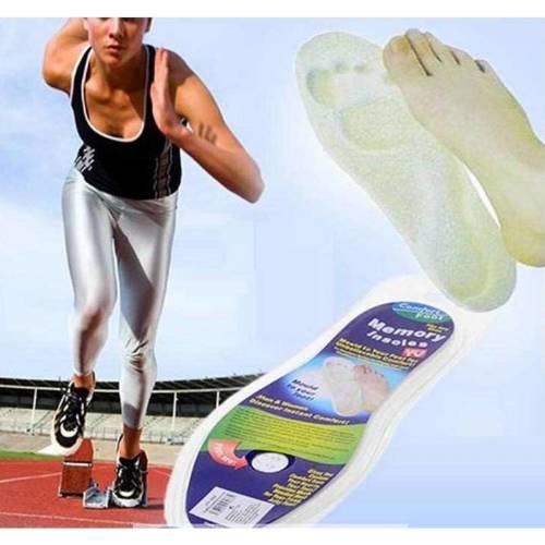 Memory foam insoles