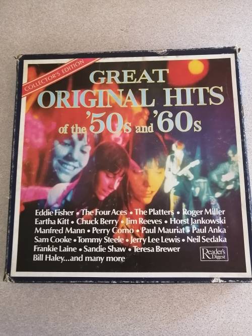 Great Original Hits 50`s & 60`s Vinyl LP Set