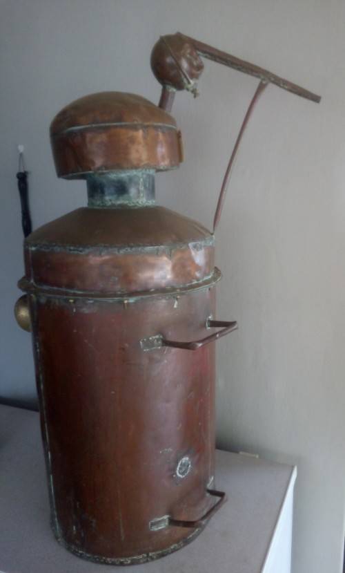 Antique Copper Mampoer Still
