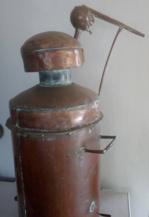 Antique Copper Mampoer Still