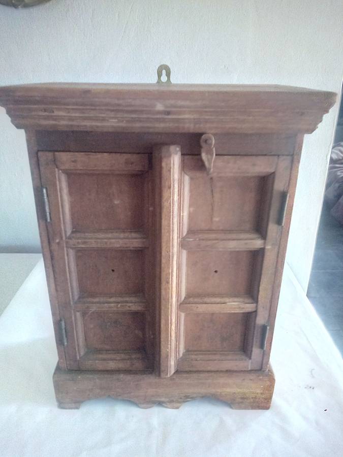 Antique Handmade Hanging Wooden Kassie