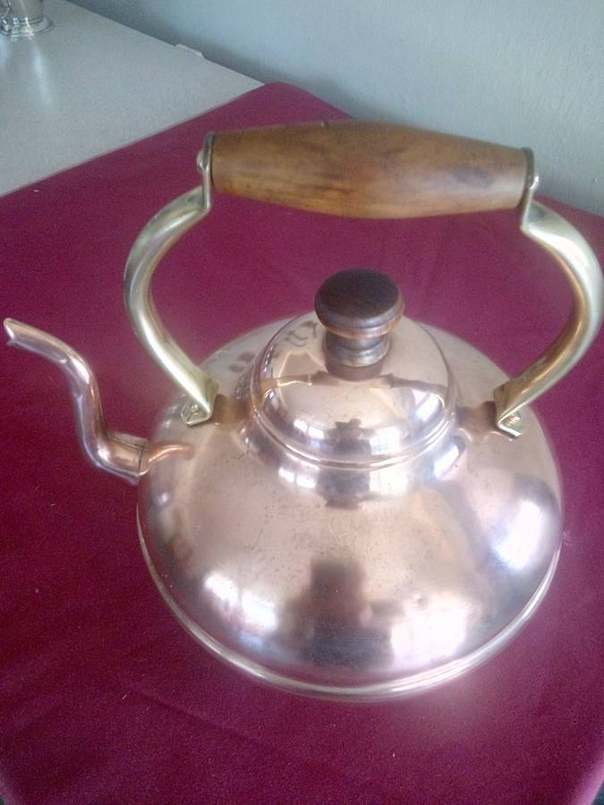 Stunning Handmade Copper Kettle