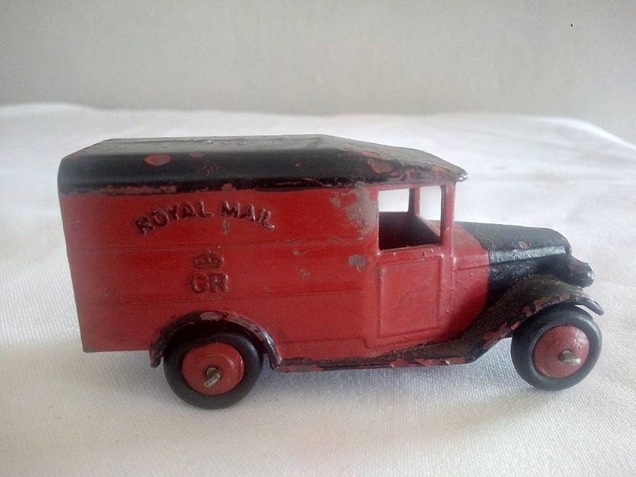 Vintage Dinky 34B Postal Van