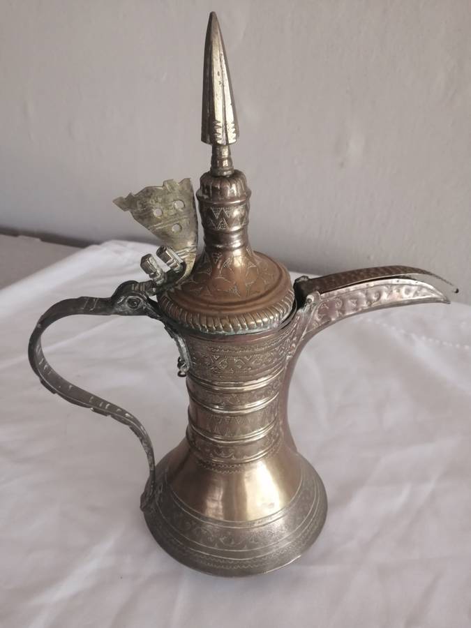 Antique Copper Turkish Coffee Pot