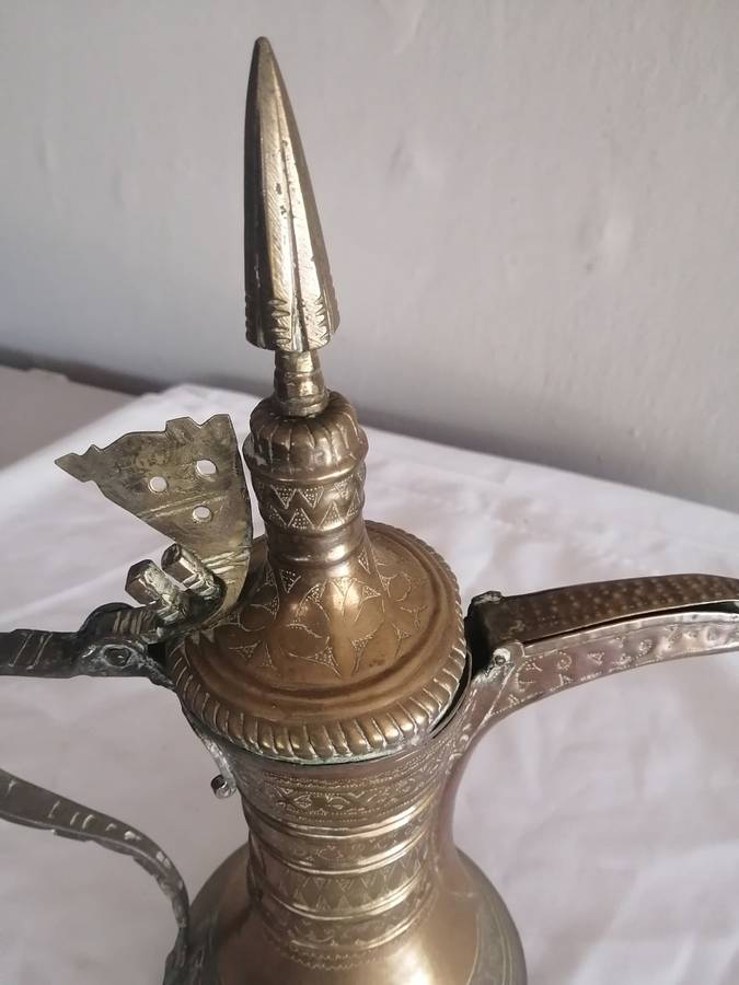 Antique Copper Turkish Coffee Pot