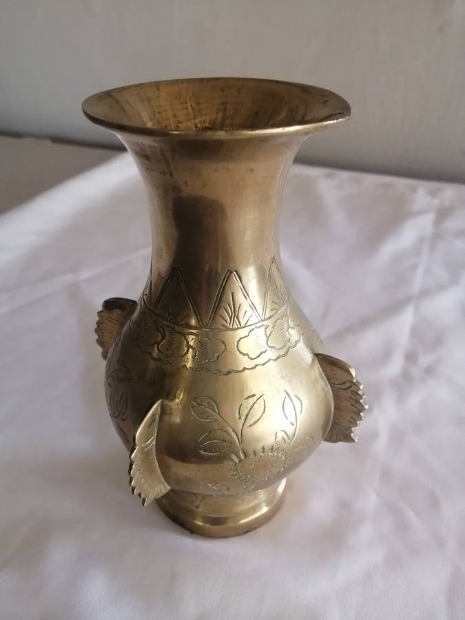 Vintage Brass Vase