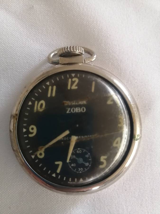 Westclox ZOBO Shock Resistant Fob Watch