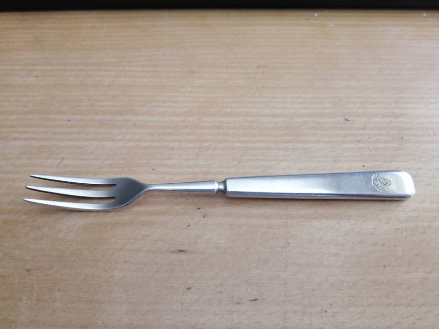 Vintage Silver Plate Pickle Fork
