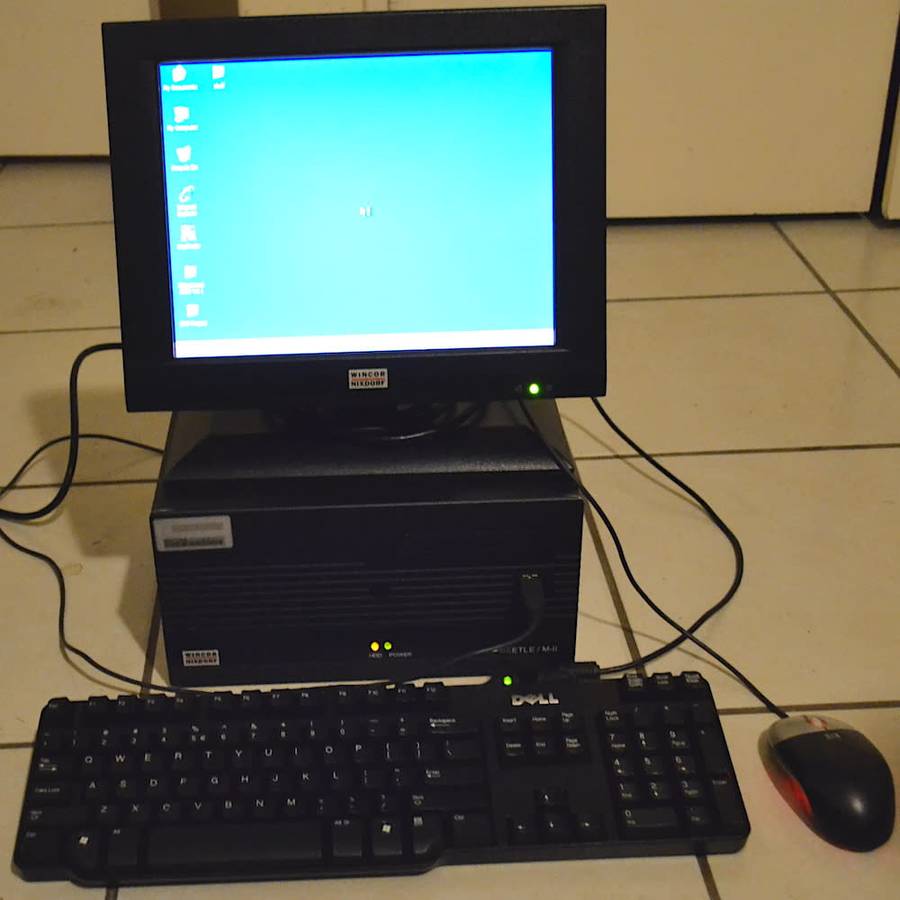 Point of Sale PC with 12` Rugged Touch Screen