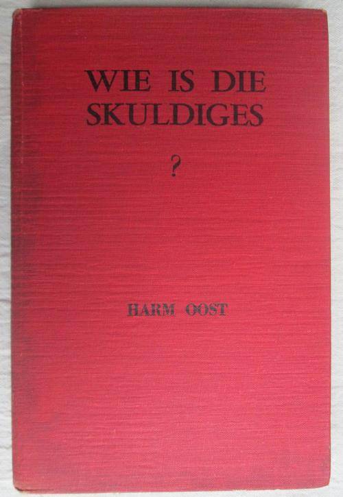 Wie is die Skuldiges? **Anglo Boer War**