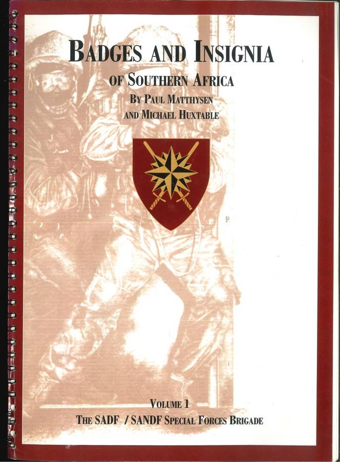 BADGES AND INSIGNIA OF SOUTHERN AFRICA **Recces**