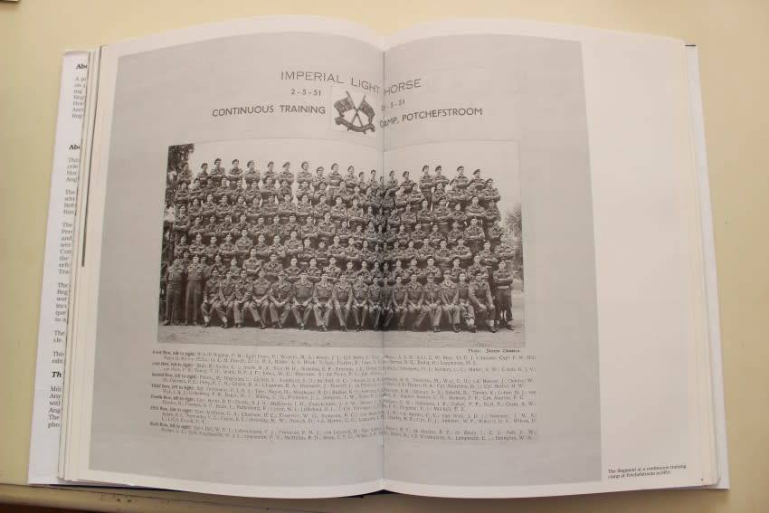 UNDER CROSSED FLAGS **Imperial Light Horse and Light Horse **