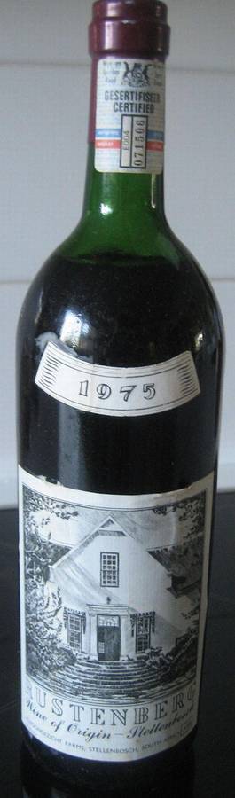 RUSTENBERG DRY RED 1975