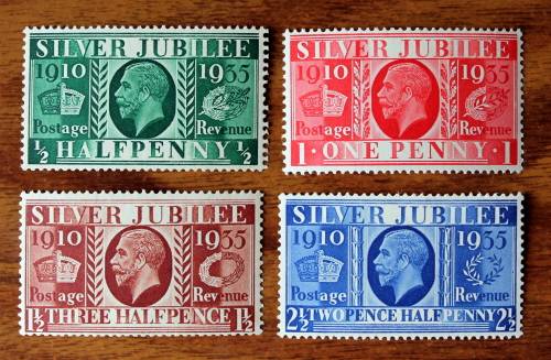 GB: 1935 Jubilee set of 4 UM