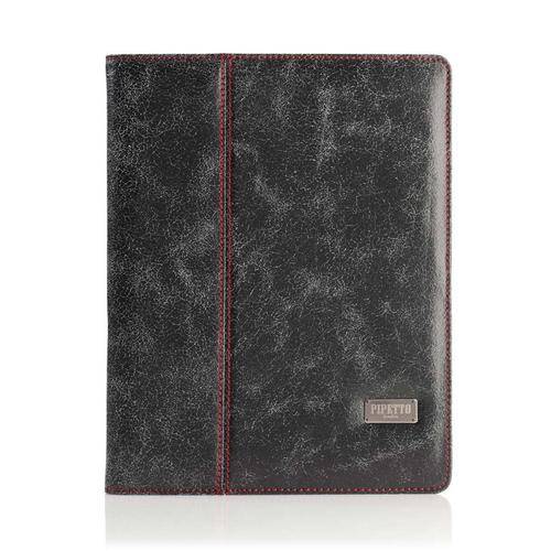 Apple iPad 2, 3 & 4 Pipetto Leather Case - Black ***SMART COVER***