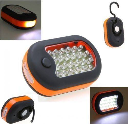 27-LED Emergency Work Light / Torch. Batteries Included. Collections are allowed.