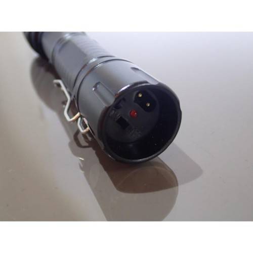 Rechargeable Electric Shock Stun Gun with LED Flashlight Torch. Collections are allowed.