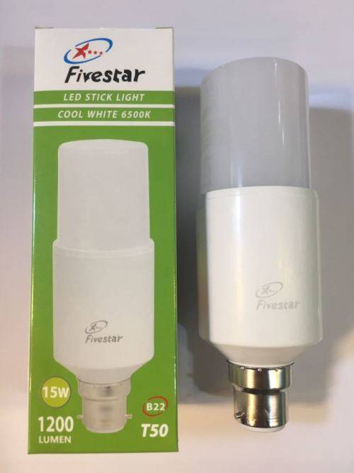 LED Light Bulbs: New 15W `STIK` Type 220V In E27 and B22. Collections allowed