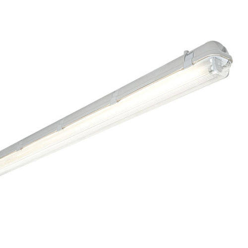 LED T8 Fluorescent Tube Fitting Weatherproof Single Closed Channel 5ft 1500mm. Collections allowed