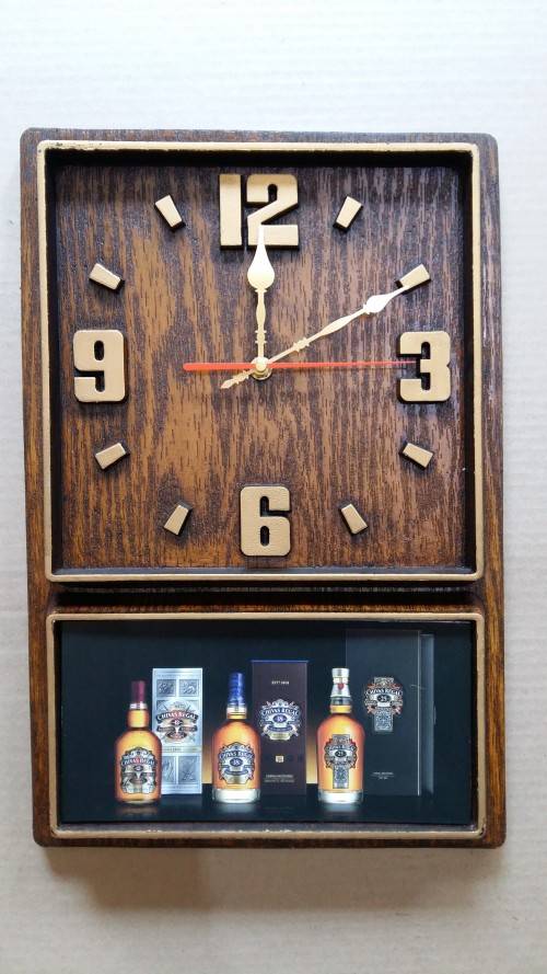 Chivas Regal Scotch Whisky Box Clock. Brand New Product. Collections allowed