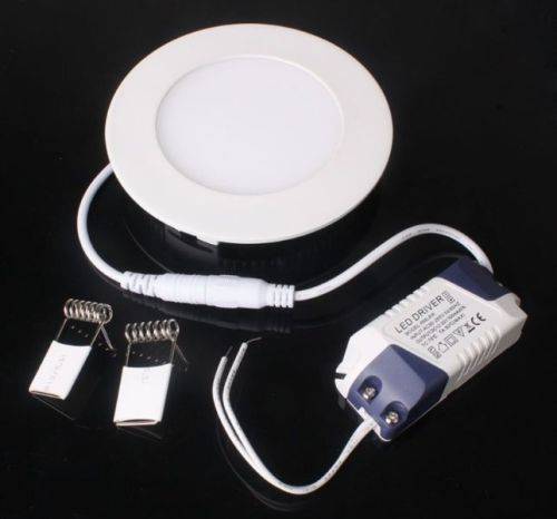 LED Ceiling Lights Round Panel Complete with Fittings plus Driver /PSU 15W 220V. Collections allowed