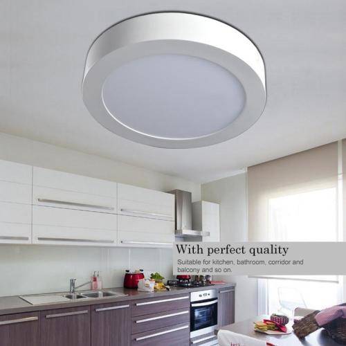 LED Ceiling Lights: Surface Mounted Round Complete with Fittings + Driver/PSU. Collections allowed.