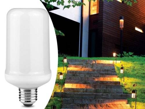 LED Light Bulbs: Flame Flicker Effect Type B22 Bayonet Cap. Collections allowed.