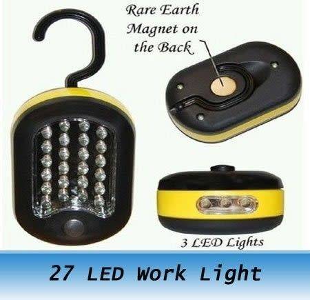 27-LED Emergency Work Light / Torch. Batteries Included. Collections are allowed.