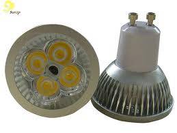 DIMMABLE LED DOWNLIGHT / SPOTLIGHT BULBS. GU10 4W 220V AC.