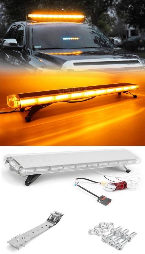 Amber Vehicle Strobe Roof Top Emergency Warning Flash Light. Collections are allowed.