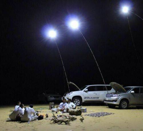 Outdoor LED Multifunction Light, Telescopic Rod ideal for Camping, Fishing. Collections Allowed.