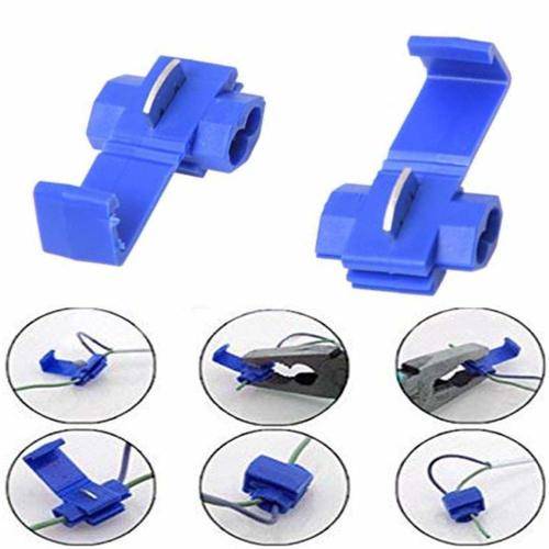 Solderless Wire Connectors Terminals Crimp Electrical Lock Quick Splice. Collections are allowed