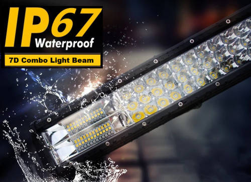 468W LED Tri-Row 7D Reflector Light Bar with Combo Beam. Collections areallowed.