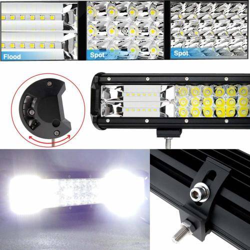 468W LED Tri-Row 7D Reflector Light Bar with Combo Beam. Collections areallowed.
