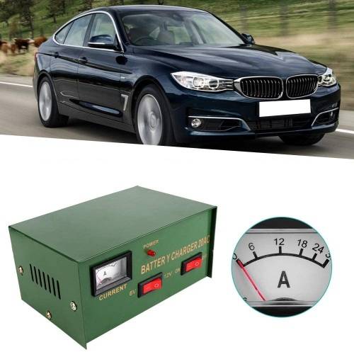 Battery Charger 6 Volts and 12 Volts in One Battery Charging Unit. Collections are allowed.