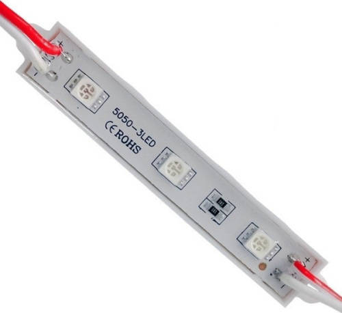 LED Light Modules: Waterproof Triple SMD5050 in RED Colour. Collections are allowed.
