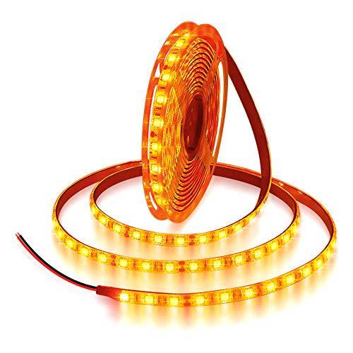 Orange LED Strip Lights: 5 Metres 12Volts Waterproof in Orange Colour. Collections are allowed.