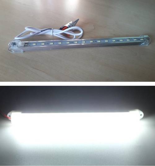 LED Tube Lights: 12V LED Tube Lamps With On/Off Switch. Loadshedding Buster. Collections Allowed.