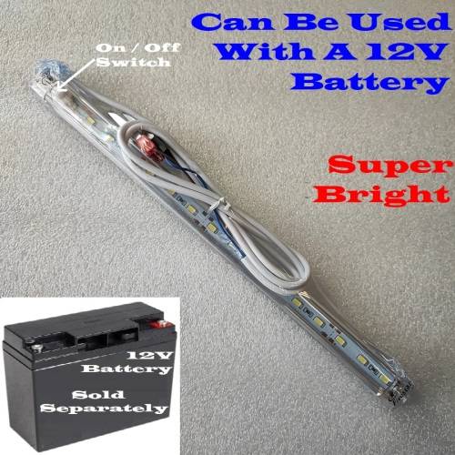 LED Tube Lights: 12V LED Tube Lamps With On/Off Switch. Loadshedding Buster. Collections Allowed.