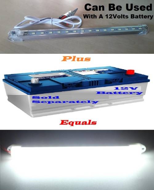LED Tube Lamp: 12V Tube Light With ON/OFF Switch. Load Shedding Buster. Collections Are Allowed.