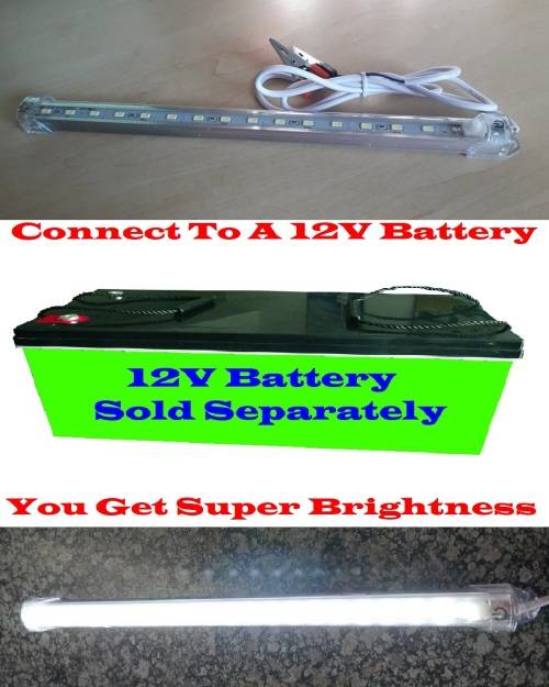 LED Tube Lamp: 12V Tube Light With ON/OFF Switch. Load Shedding Buster. Collections Are Allowed.