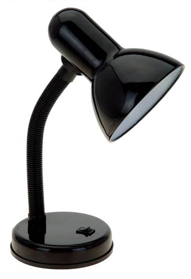 Desk Top Lamp Holder with Flexible Gooseneck and LED Bulb. Assorted Colours. Collections Are Allowed