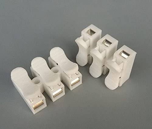 3-Wire Spring Push Down Connector / Solderless and Tape Free Solution. Collections Are Allowed.
