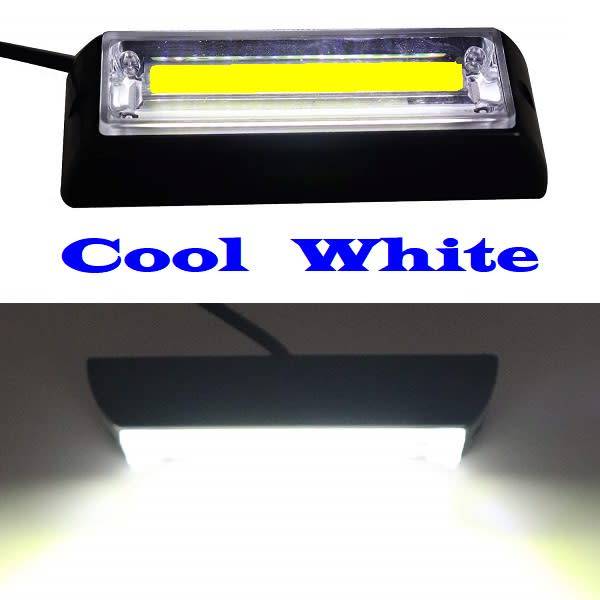 Cool White Cluster Grille COB LED Flash Strobe Lights for Motor Vehicles. Collections Are Allowed.