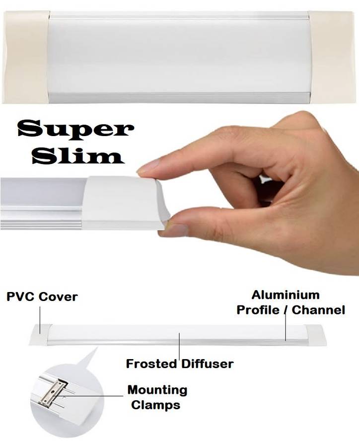 LED Batten Lights / Tube Lamps. 12 Volts. Can Be Run From A 12V Battery or PSU. Collections Allowed.
